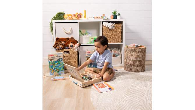 Melissa &#38; Doug National Parks U.S.A. Map Floor Puzzle 45pc Jumbo and Animal Shapes, Search-and-Find Activities, Park and Animal ID Guide, 2 of 13, play video