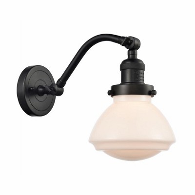 Olean - 1 Light Wall Sconce In Industrial Style-12.25 Inches Tall and 6.75 Inches Wide