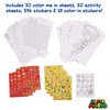 Mario Brothers Super Mario Deluxe Activity Set with Carrying Tin, Coloring Sheets, Tattoos, Stickers, & Art Supplies - 3 of 4