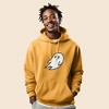 Dalix Giant Ghost Embroidered Hoodie Soft Fleece Hood Sweatshirt Mens - 3 of 4