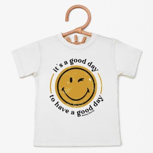 The Juniper Shop SmileyWorld It's A Good Day To Have A Good Day Circle Toddler Short Sleeve Tee - 1 of 4