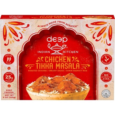 Deep Indian Gluten Free Frozen Chicken Tikka Masala - 9oz