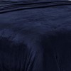 Lavana Microplush Ultra Premium All Season Soft Brushed Sheet Sets Navy by Plazatex - image 3 of 3