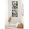 Kate & Laurel All Things Decor 18"x24" Sylvie Minimal Blooms 1 and 2 Framed Canvas by Alicia Bock: Floral Canvas, Gold Frame - 3 of 4