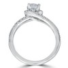 Pompeii3 1 1/6ct Twist Diamond Engagement Ring 14K White Gold - image 2 of 4