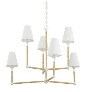 Mitzi Mariana 6 - Light Chandelier in  Textured White - 1 of 3