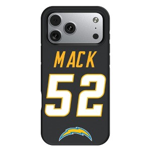 NFL Los Angeles Chargers Players Game Tactic Bump Cell Phone Case for Apple iPhone 17 Series - 1 of 4