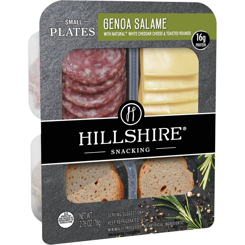 Hillshire Genoa Salami Small Plates - 2.76oz, 6 of 7