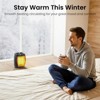 R.W.FLAME Portable Electric Tabletop Space Heater Space Heater, quiet, Overheat Protection for Home/Office, BLACK - 4 of 4