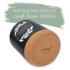 Elanze Designs Grandma's Black X-Large Cork Bottom, Kitchen Counter, Ceramic Stoneware, Coffee, Tea and Hot Chocolate, Machine Brewing, K Capsule Pod - 3 of 4
