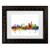 Trademark Fine Art Michael Tompsett London England Skyline IX Matted Framed Art - 2 of 4