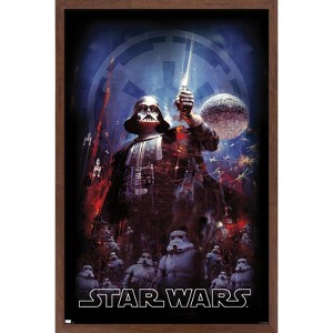 Trends International Star Wars: Empire Strikes Back - Empire Illustration Framed Wall Poster Prints - 1 of 4