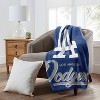MLB Los Angeles Dodgers 50 x 60 Raschel Throw Blanket - 2 of 3