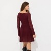 Women's Long Sleeve Lace Mini Dress - Wild Fable™ - 2 of 4
