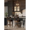 Maven Lane Alexander Swivel Vegan Leather Counter Height Bar Stool - 2 of 4