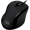Adesso iMouse G2 - Ergonomic Optical Mouse - Optical - Cable - Black - USB - 2400 dpi - Scroll Wheel - 6 Button(s) - Right-handed Only - 2 of 4