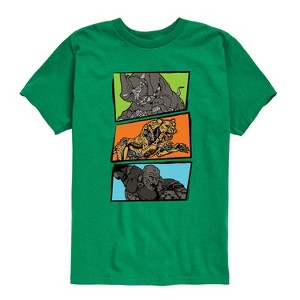 Boys' - Transformers - Maximal Action Panels Short Sleeve Graphic T-Shirt - 1 of 3