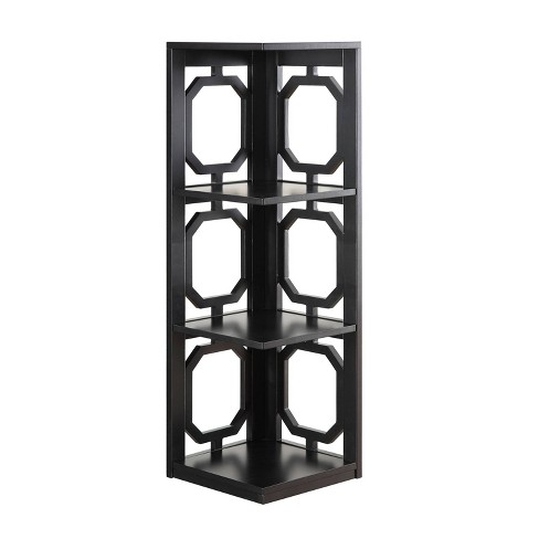 Convenience concepts omega 5 deals tier corner bookcase