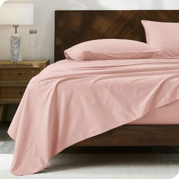 300 Thread Count Organic Cotton Percale Bed Sheet Set by Bare Home