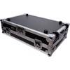 ProX Flight-Style Road Case for Pioneer DDJ-FLX10 or AlphaTheta DDJ-GRV6 DJ Controller With Sliding Laptop Shelf, 1U Rack Space & Wheels Black - 3 of 4