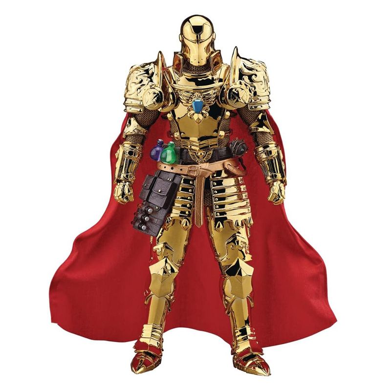 Beast Kingdom Co. Marvel Medieval Knight Iron Man DAH-046SP Golden PX Action Figure, 2 of 7