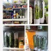 LunaLulinlk 2 Pack Herb Saver for Refrigerator, Fresh Herb Keeper, Herb Saver Pod Containers, Keeps Vegetables Fresh for 2-3 Week - 4 of 4