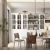 FUFU&GAGA Multifunctional Tempered Glass Cabinet Modular Storage Cabinet Closet Bookshelf - 2 of 4