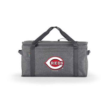 MLB Cincinnati Reds 64 Can Collapsible Cooler - Heathered Gray