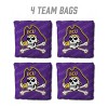 NCAA East Carolina Pirates 4pk Purple Toss Game Set - 2 of 4