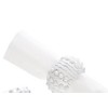 C&F Home White Sea Urchin Napkin Ring S/4 - 2 of 4