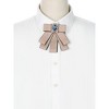 INSPIRE CHIC Women's Rhinestone Ribbon Pre-tied Bowknot Ties Brooch - 4 of 4