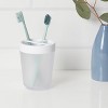 Toothbrush Holder Frosted - Room Essentials™ - image 2 of 4