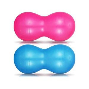 Toyzone World Exercise Peanut Yoga Ball Pink - 1 of 3