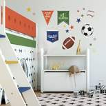 Sports Balls Peel and Stick Wall Decal - RoomMates