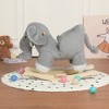 Ridstar Plush Elephant Rocking Toy with Lullaby, Hand Puppet & Safety Strap Suitable for Children Aged 1-3 Years-Grey - 3 of 4