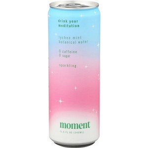 Moment Lychee Mint Chlorophyll Botanical Water -  11.5 fl oz (Pack of 12) - 1 of 1