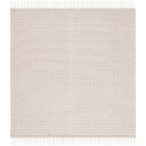Natura W/ Fringes NAT852 Hand Loomed Indoor Rugs - Safavieh - 1 of 4