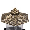 Twinkle Star Wild Bird Feeder Hexagon with Roof, Hanging Decoration for Garden Yard Outside - 3 of 4