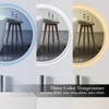 UNISOAR Round LED Bathroom Mirror with Lights - 2 of 4