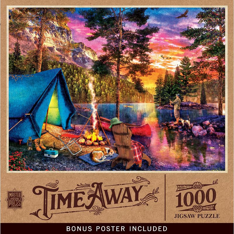MasterPieces 1000 Piece Puzzle - Fishing the Highlands - 19.25"x26.75", 1 of 8