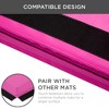 Best Choice Products 6ftx2ftx2in Folding Gymnastics Mat Tri-fold Exercise  Workout Fitness Floor Mats W/ Handles Pink : Target