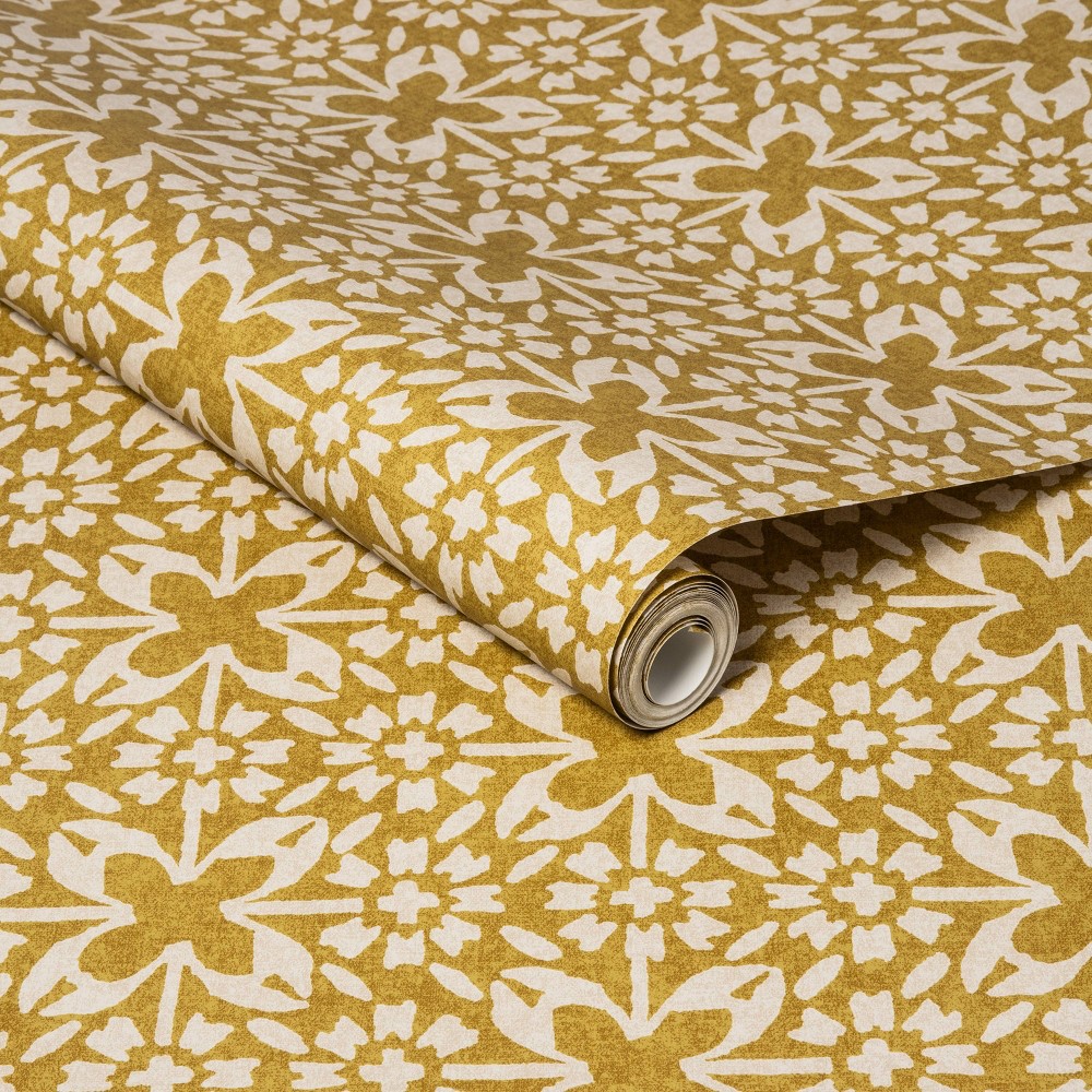 Photos - Wallpaper Mademoiselle Peel & Stick  Yellow - Opalhouse™