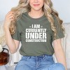 Simply Sage Market Women's Currently Under Construction Short Sleeve Graphic Tee - 2 of 3