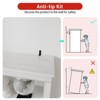 GustoWave 3 Tier Bookcase, Freestanding Wooden Bookshelf Storage Organizer Display Shelf, Bookcase Shelving Unit for Displa - 4 of 4