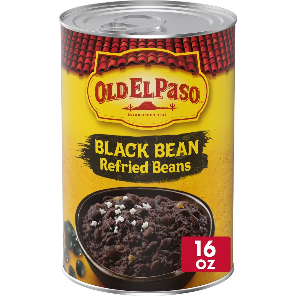 UPC 046000413594 product image for Old El Paso Refried Black Beans - 16oz | upcitemdb.com