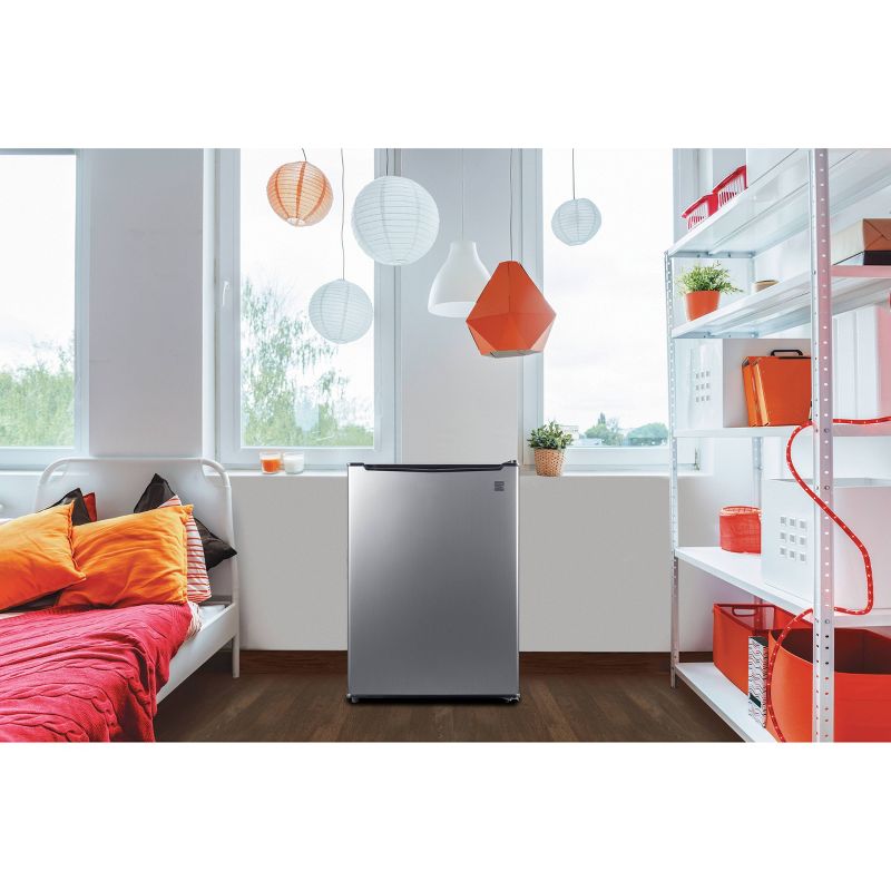 Kenmore 2.5 cu-ft Refrigerator - Stainless Steel, 6 of 7