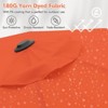Costway 13FT Double-sided Patio Umbrella with Solar Lights Crank Handle Umbrella Base Beige/Tan/Gray/Wine/Navy/Orange - 4 of 4