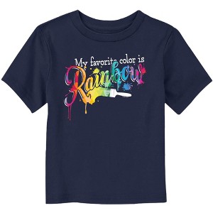Toddler's Crayola Rainbow Favorite Color T-Shirt - 1 of 3