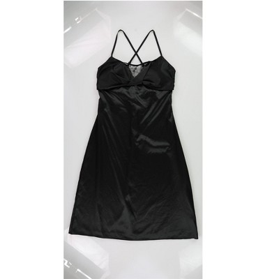 GUESS Womens Lace Trim Slip Dress