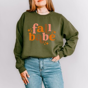 Simply Sage Market Fall Babe Stars Sweatshirt - 1 of 4